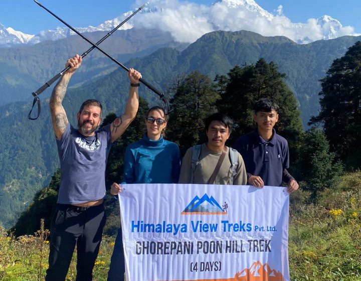 4 Days Ghorepani Poon Hill trek