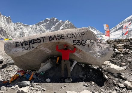 Everest Base Camp Stone