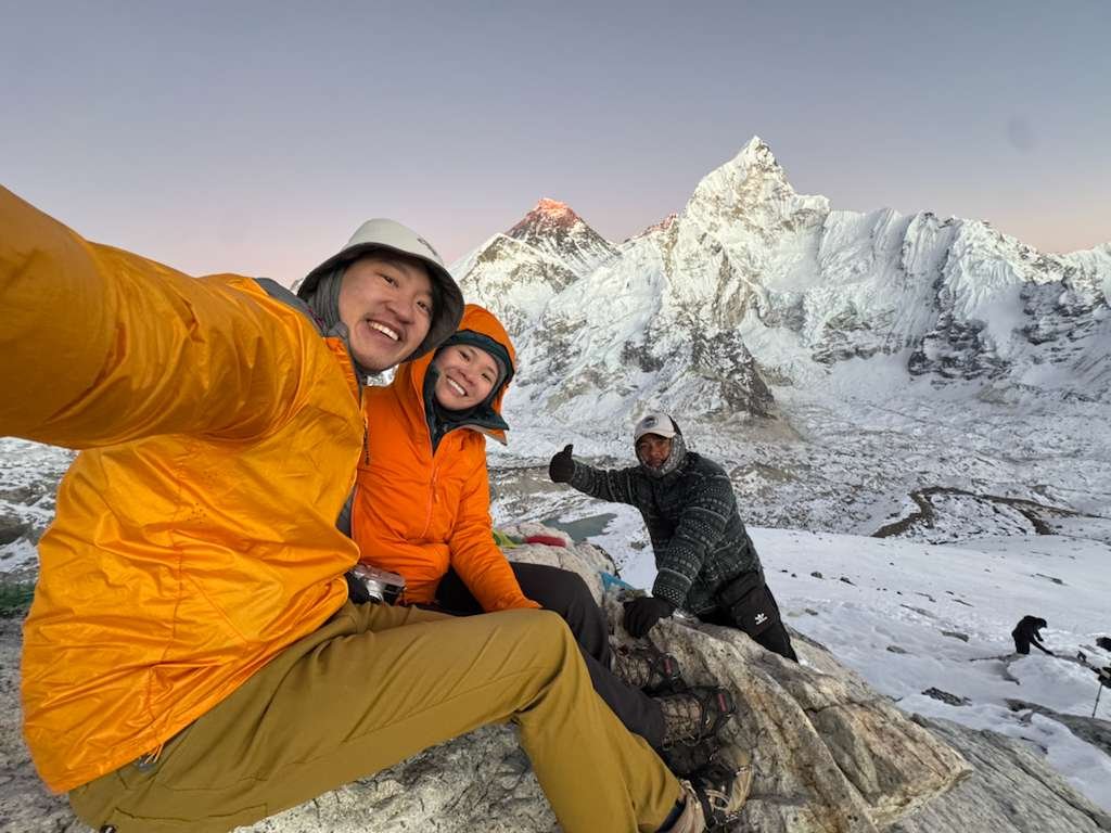 Mount Everest View from Kala Patthar during the Everest Base camp Trek.