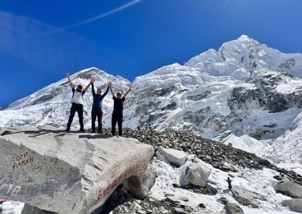 New Everest base camp