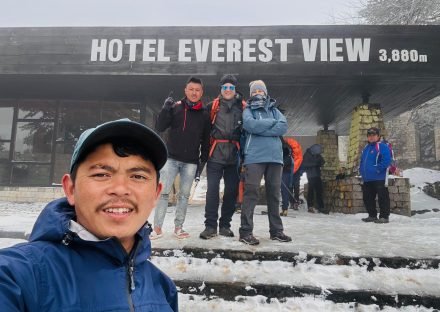 Everest View Hotel During the EBC Island Peak Trek