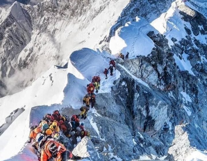 Death Zone on Mount Everest